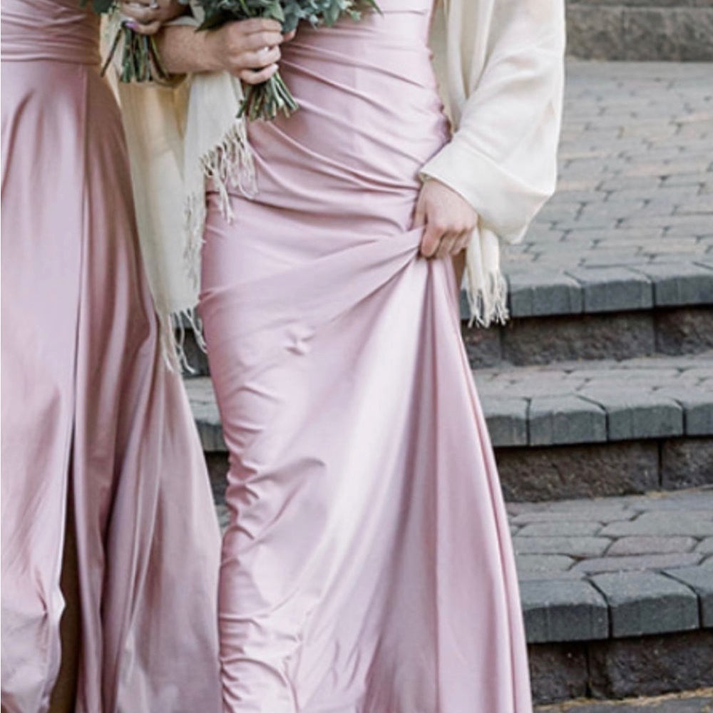 Blush Bridesmaids Dress